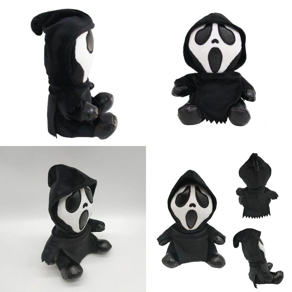 Scream Ghostface Plush Doll For Home Decor And Horror Themed Parties 7.87 Inches