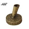 Vintage Desk Organizer Round Pen Holder, Durable Metal Exquisite Carved Desktop Ornament, Office Stationery Holder Dip Pens And Quill Supply,