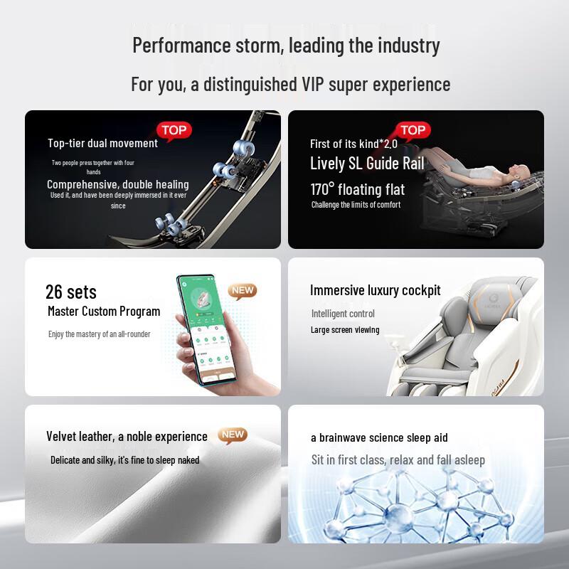 Ogawa 3D Dual Movement Space Capsule Smart Massage Chair