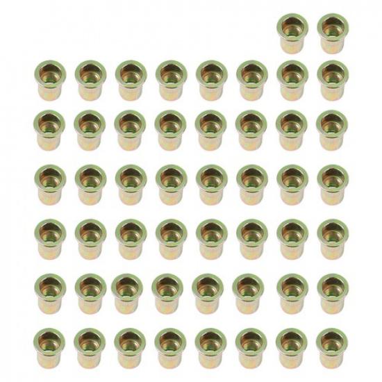 50 Штук Метрическая Плоская Головка Заклепочная Гайка Оцинкованная Сталь ert Nutsert M10