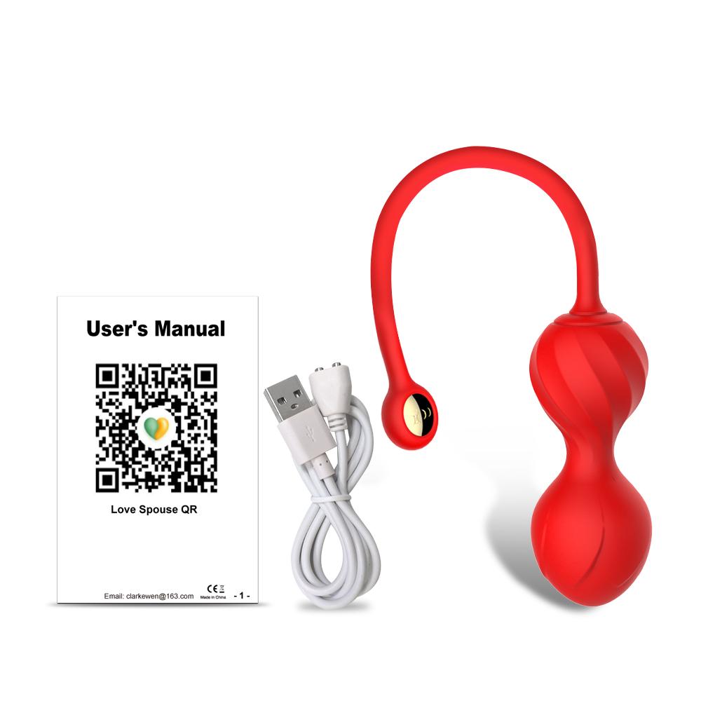 Wireless APP Remote Control Vibrators for Women Clitoris Nipple Stimulator Bluetooths Kegel Ball Sex Toy Female for Adult Couple