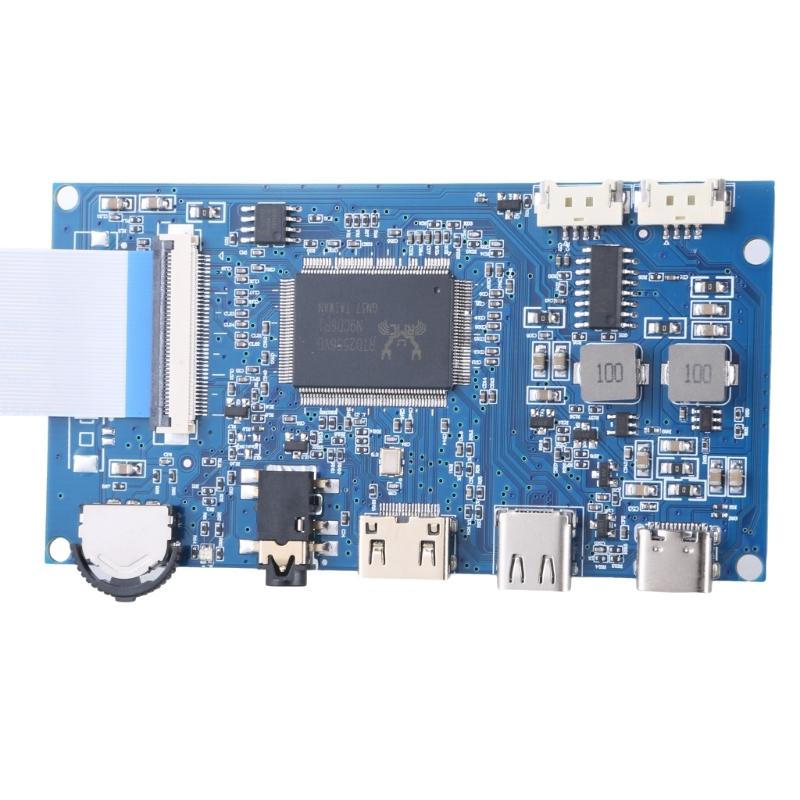 1 Set LCD Panel Driver Board with EDP Cable Support USB 5V Input RTD2556 Main Control Chip 2-Channel 2x2W 2048x1536