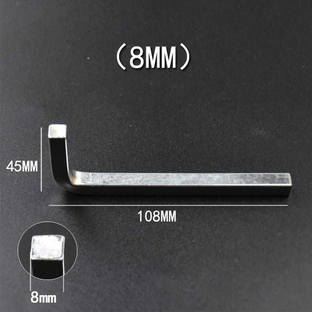 3-10mm L Shaped Square Head Wrench Square Key 4Point Chromium Vanadium Steel Wrench Screwdriver For Tighten The Square Screws