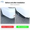 Universal Car Front Rear Bumper Strip Lip Spoiler Diffuser Splitter Scratch Protector Carbon Fiber Winglets Side Skirt