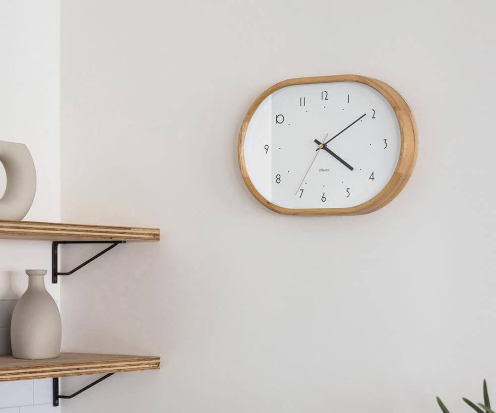 Interform Wall Clock Mutuka Sweep Movement CL-4428