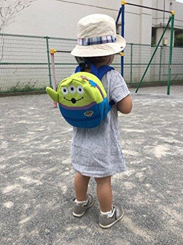 Skater Die-Cut Backpack, Sweatshirt Material with Harness, Alien, Disney Design, RNHD1