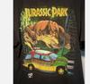 Tricou Unisex Promoțional Film Jurassic Park T-Rex Reprimare Vintage 1993