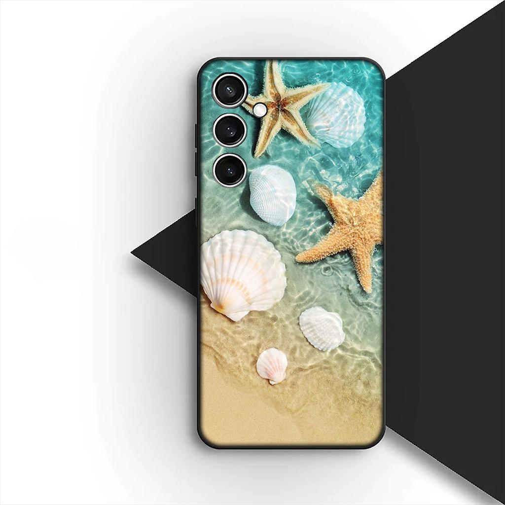 for Samsung Galaxy S20 S22 S21 FE Ultra Plus A07 A17 A15 A16 A25 A57 A37 Phone Case Mountain Sea Wave Beach Travel landscape