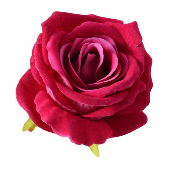 Artificial Rose Flower Heads 2.3" Fake Silk Rose Heads for Wedding Centerpieces Bridal Bouquets DIY Floral Crafts