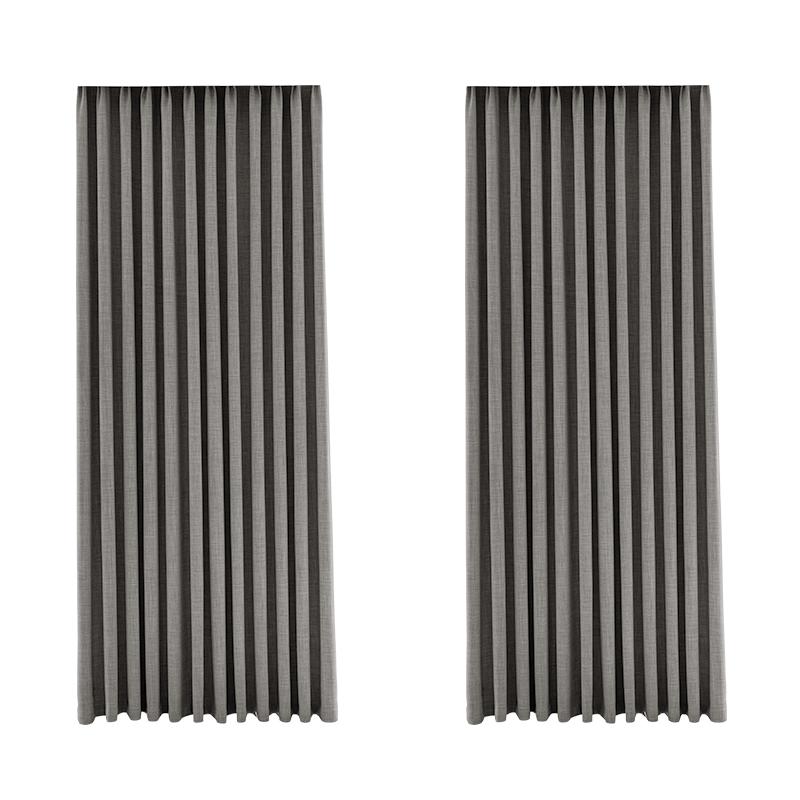 Jincan Double-Sided Chenille Blackout Curtains