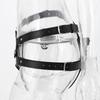 PU Leather Bondage Restraint Leggings & Wearable Panties - Adult Discipline Alternative Toys