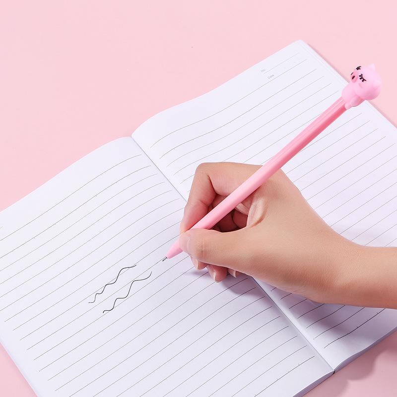 1Pc Cartoon Pink Pig Pen for School & Office | Smooth Writing & Quick-Drying Back To School Gifts During The Back To School Season Suitable for Scho