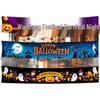 Halloween Pumpkin Banner: Outdoor Doorway & Wall Decor for Photo Props