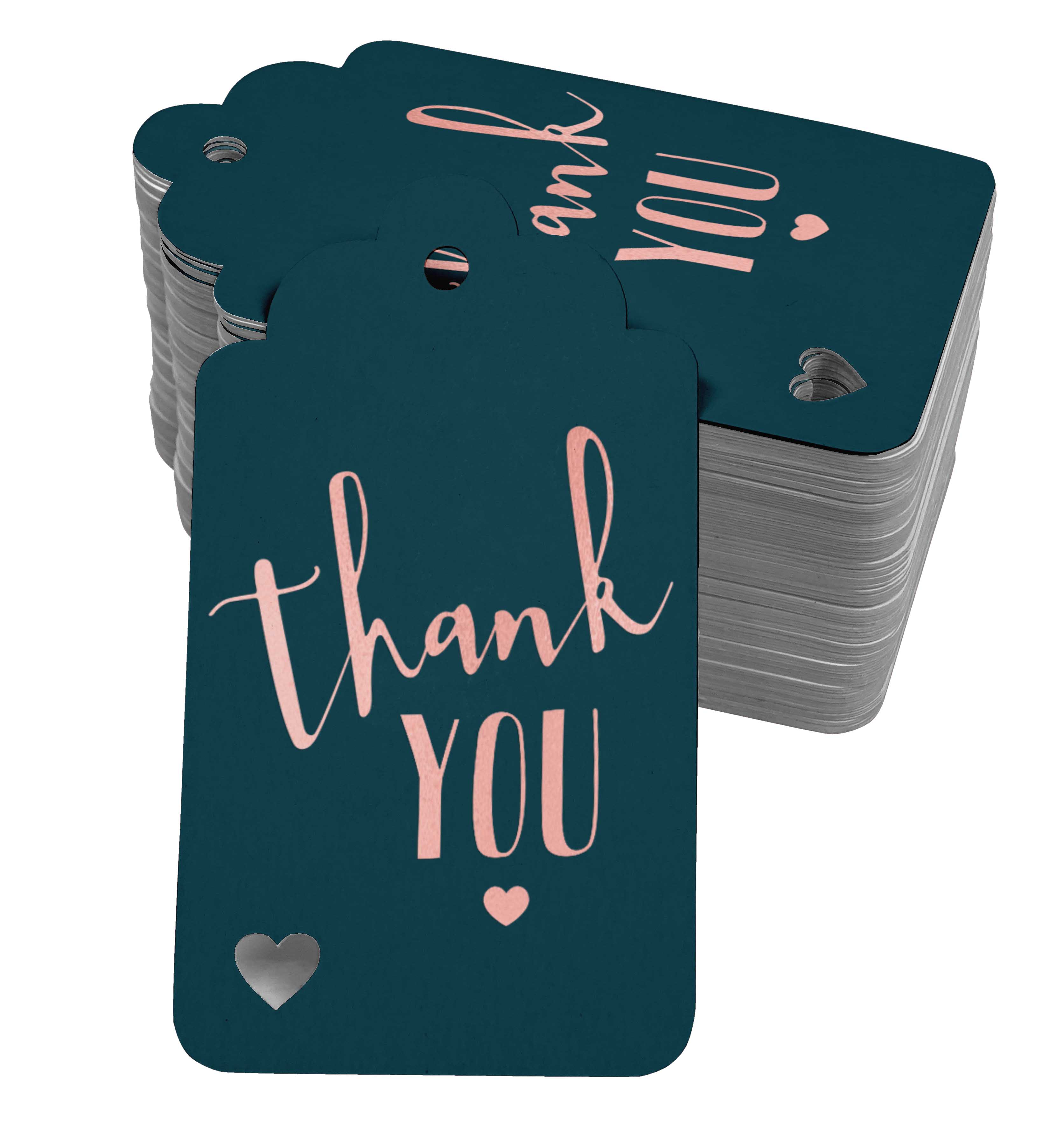 

Inkdotpot Подяка Весільний душ-День дитини-Пенсія-Весілля-День Народження Тег для пляшки зі справжньою золотою фольгою 50 Rose Gold Foil Tags синій