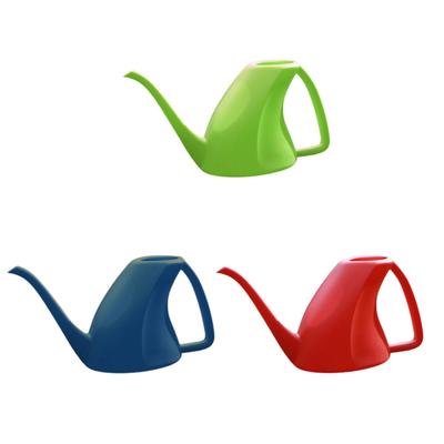 1.8L Watering Can with Long Spout Ergonomic Handle Large Mouth Opening Gardening Tools for Indoor Vegetables Flowers Outdoor