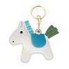 Portachiavi Ciondolo Forma di Cavallo Cartone Animato Portachiavi Portacarte Controllo Accessi Pelle Sintetica Borsa