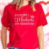 Humor French Bachelorette Party T-Shirt Girls Single Farewell Tees Team Evjf Future Bride Shirt Funny Bridal Shower Wedding Tops