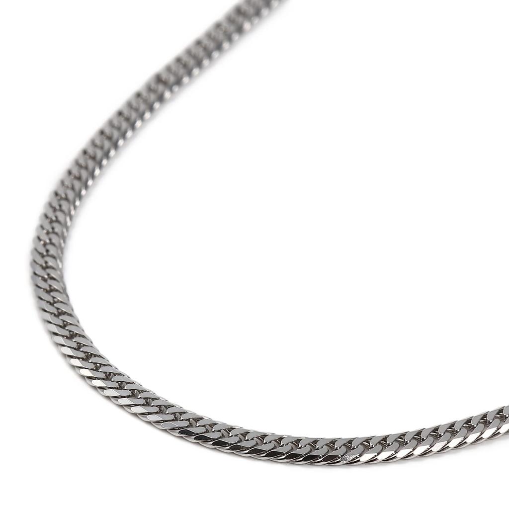 Goods Kihei Anklet Platinum Double 5g 23cm Nakatome Chain Mint Certification Mark Engraved Pt850 Gold [Happy Shop] 6-sided Men's Women's