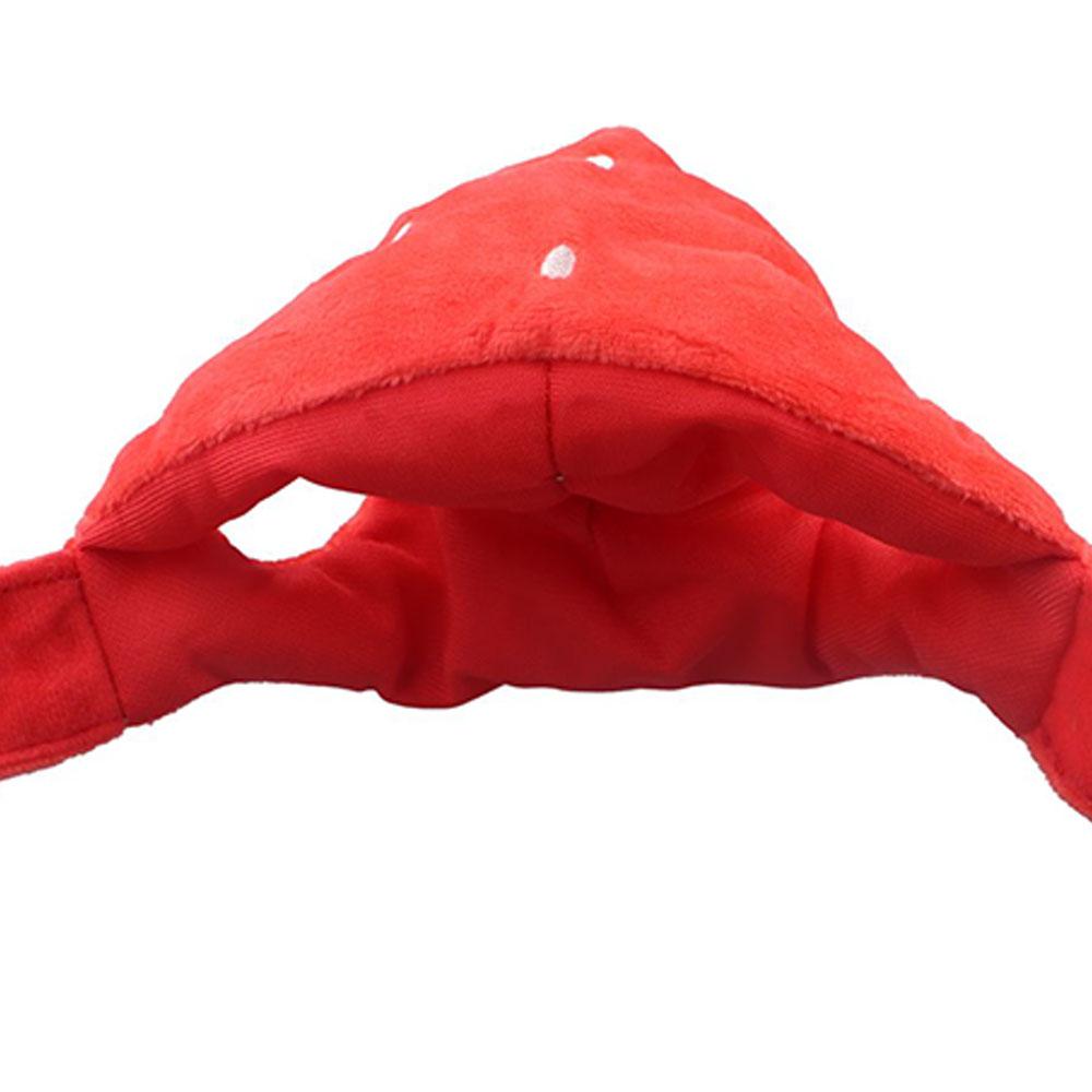 Funny Watermelon Cat Hat Orange Shape Soft Dog Cosplay Hat Comfortable Avocado Dogs Hats For New Year Party