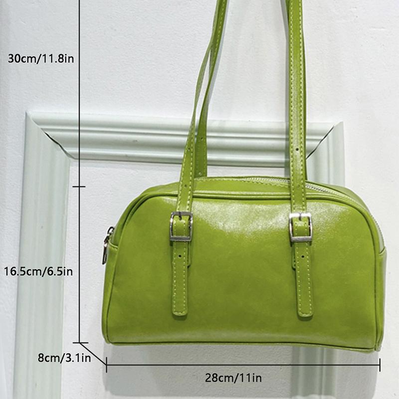 Niche-Designed Fashiable New-Style Solid-Color Women's Versatile Minimalist Elegant Shoulder & Handheld Bag