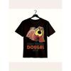 Men's Vintage 1970s Dougal Magic Roundabout T-Shirt - Cotton Soft Breathable Retro TV Show Tee with What Would Dougal Do Logo & Iconic Character