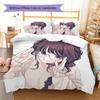 The Fragrant Flower Blooms Pattern Bedding,Quilt Set Quilt Cover Pillowcase Home Birthday Gift (1 * duvet cover + 2 * pillowcase, without core)