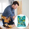 16Pcs Home Repair Tool Kit Portable Multipurpose Universal Auto Repair Tool Set Household Hand Kit with Toolbox