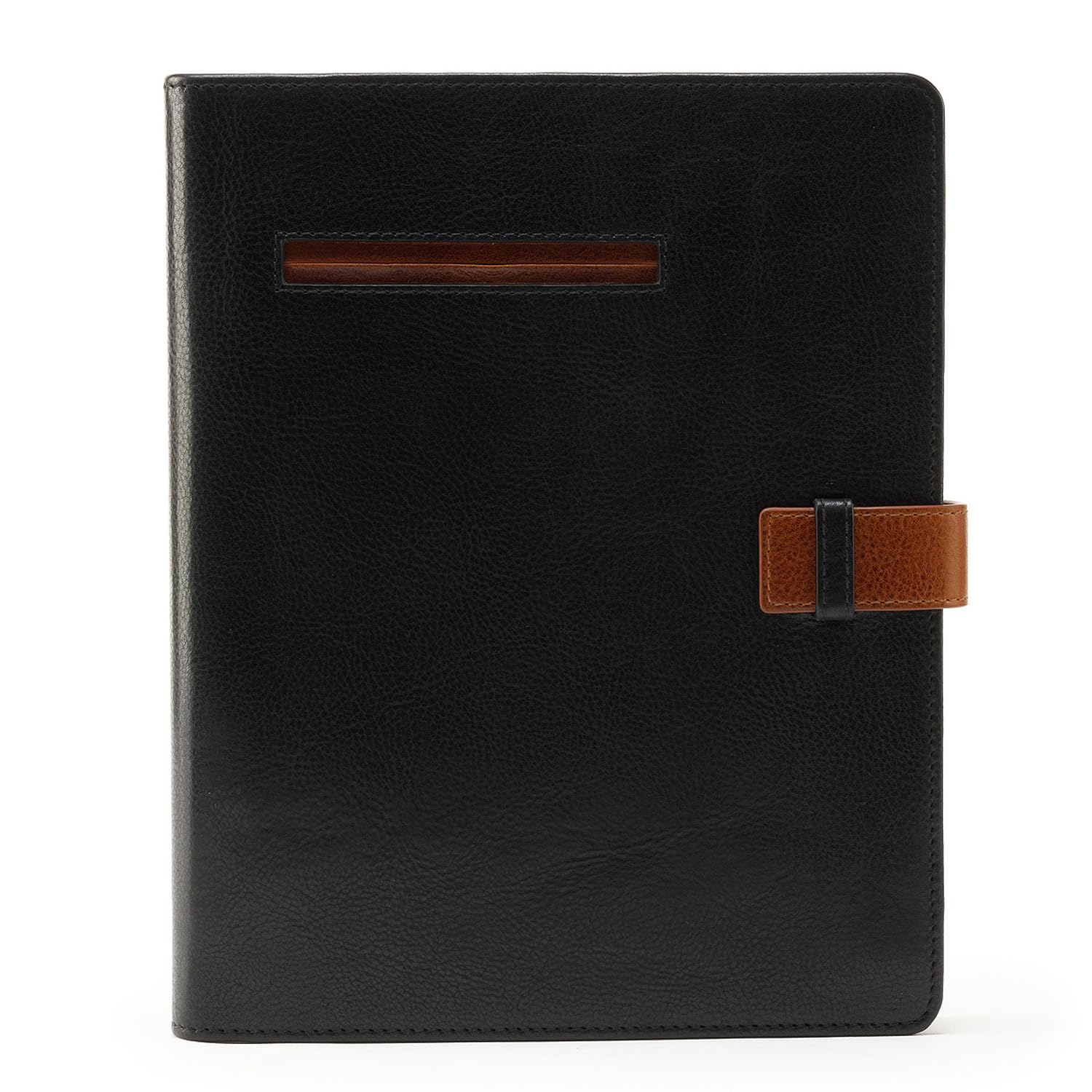 System Planner A5 Leather Cowhide Vegetable Tanned Leather [Golbe] (Black) чёрный