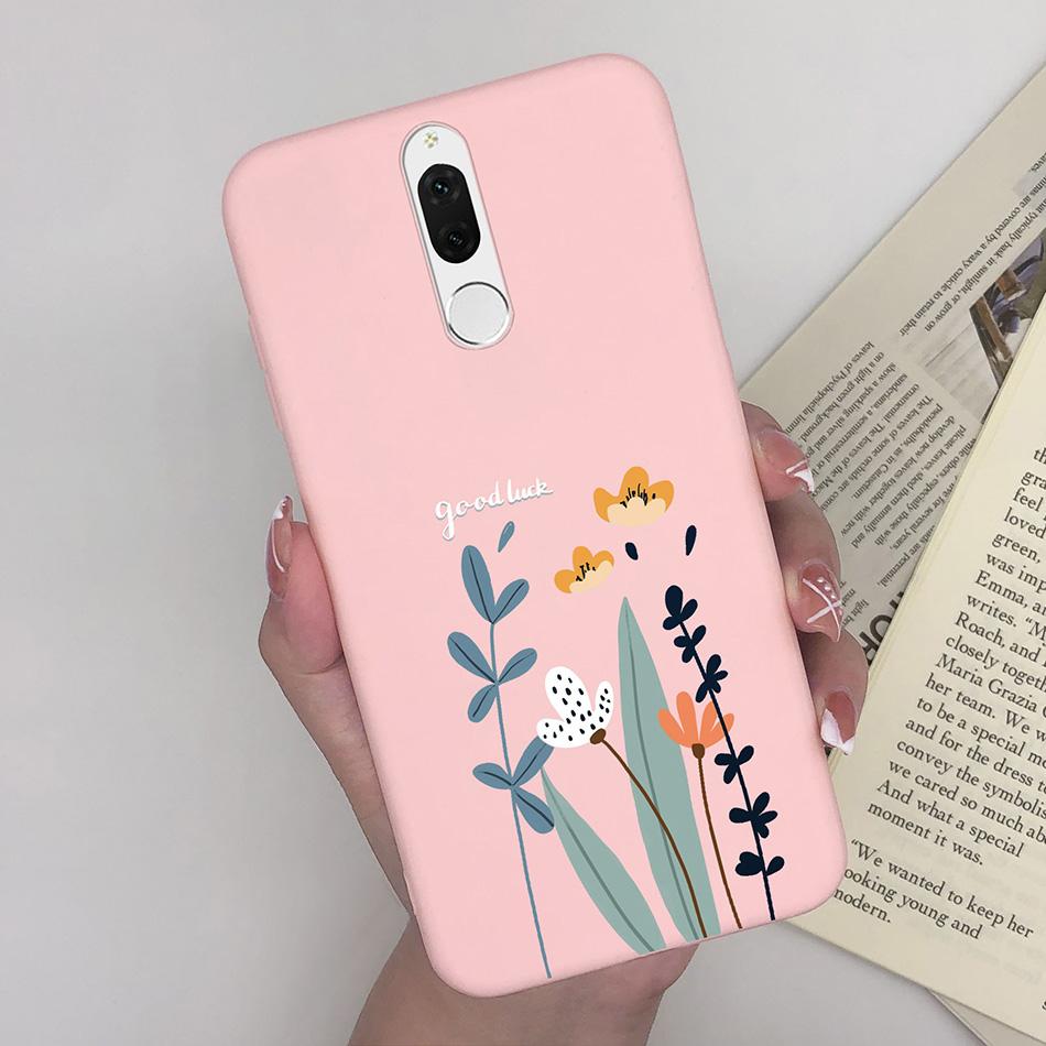 For Huawei Nova 2i Case Cute Candy Matte Soft Silicone Cover For Huawei Mate 10 Lite RNE-L21 RNE-L22 L23 Nova2i Phone Cases Capa
