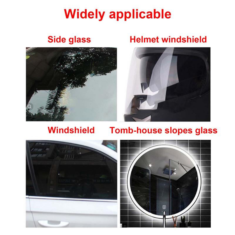Anti-fog Car Windshield Defogging Coating Cleaning Anti Fog Glass Cleaner Oil Film Defogger Spray Waterproof Long-Lasting
