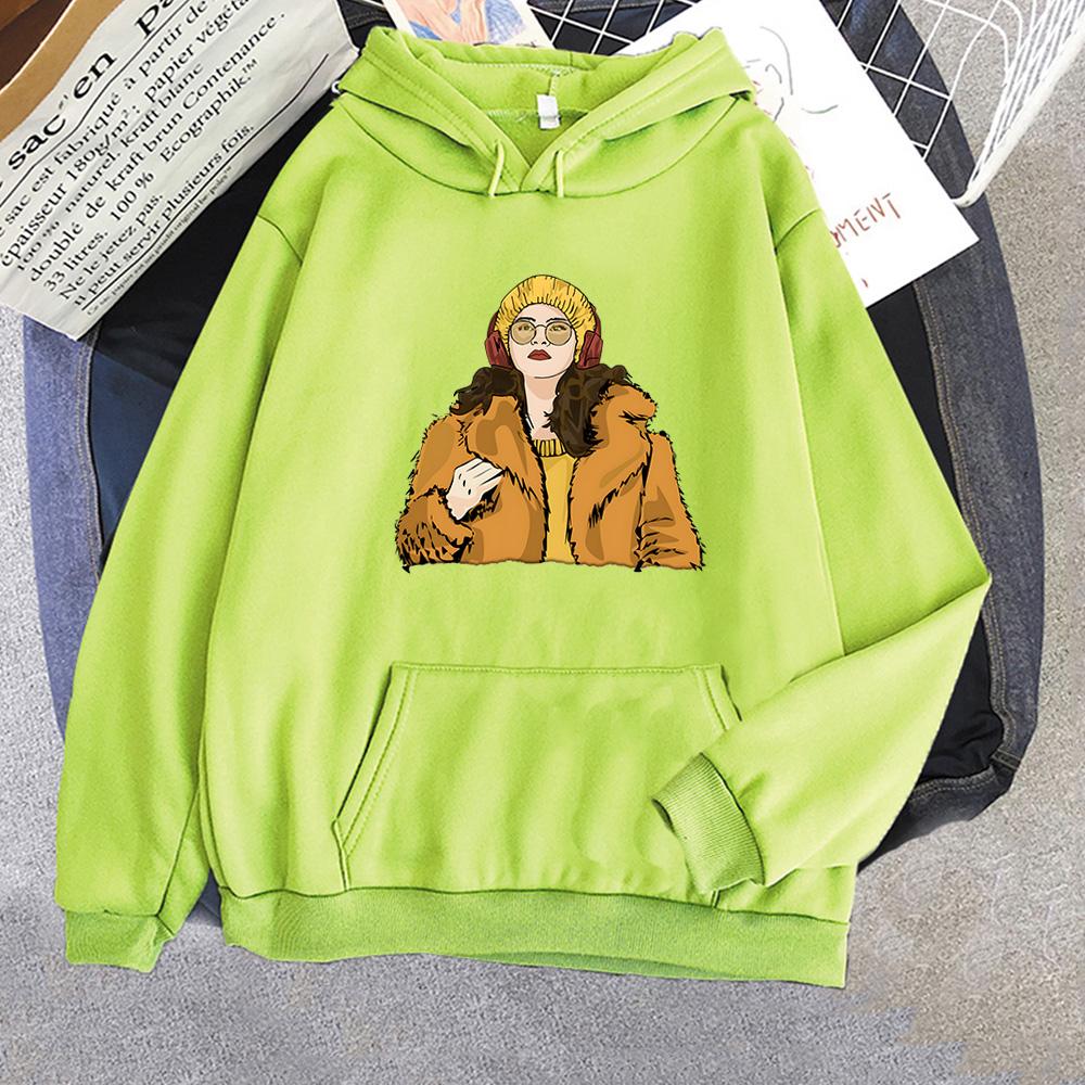 SelenaGomez NUR MÖRDER im GEBÄUDE Hoodie Kapuzenpullover Langarm Kleidung Fleece Damen Kleidung Mode Grafikdruck Pullover