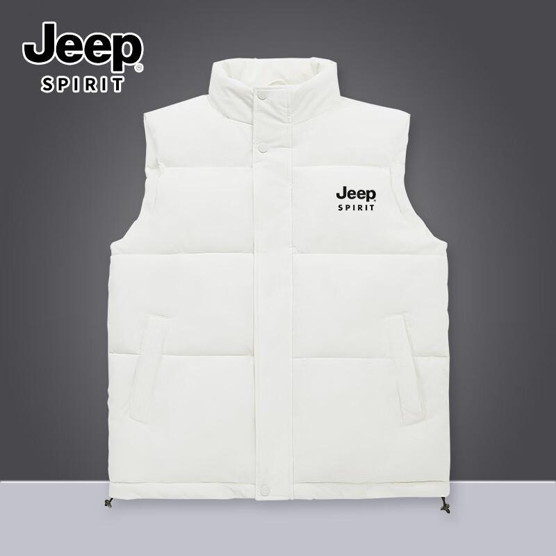 

JEEP SPIRIT Men s Winter Thickened Stand-Collar Padded Vest 3XL