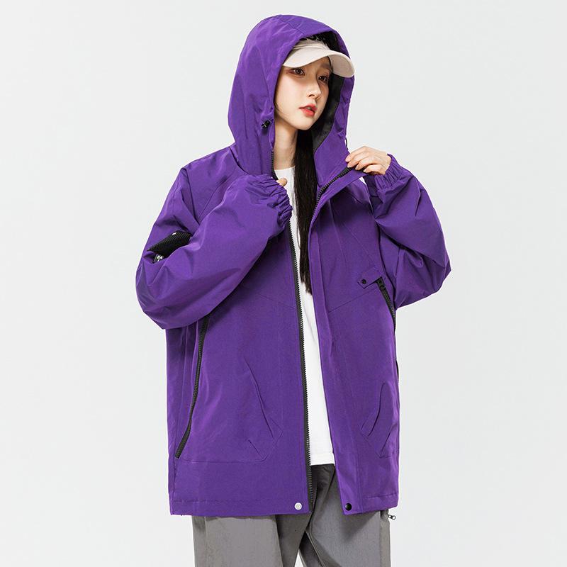 2024 Autumn Unisex Hooded Mountain Style Jacket - Trendy Outdoor Brand