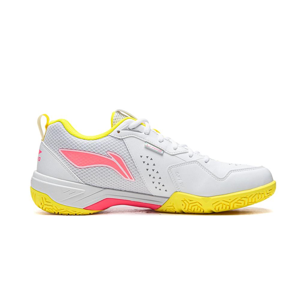 Li Ning Blade 2 SE Abrasion Resistant Breathable Coverage Support Low Top Badminton Shoes Unisex White Pink AYTW001-2