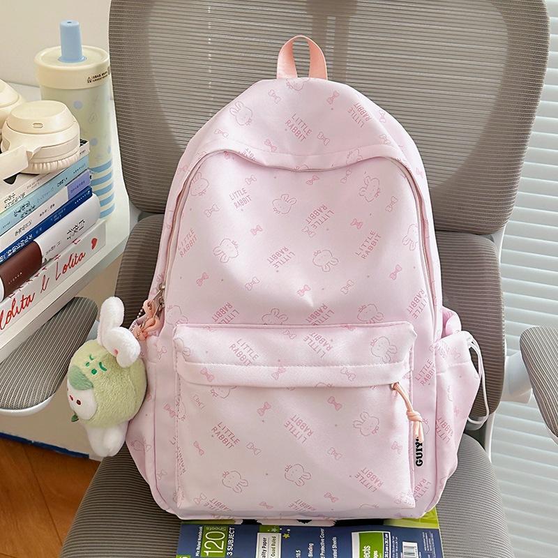 School bag backpack, simple commuting INS style Japanese cute elementary school backpack, girl lightening, ultra-light casual backpack