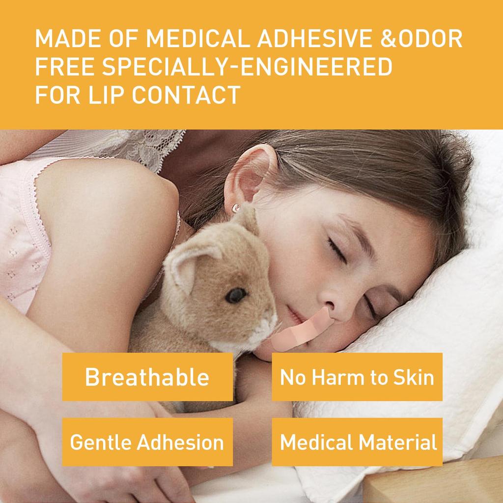 Stop Snoring Patch Improve Sleep Anti-Open Mouth Sleeping Snoring Snoring Adult Nighttime Stop Snoring Patch