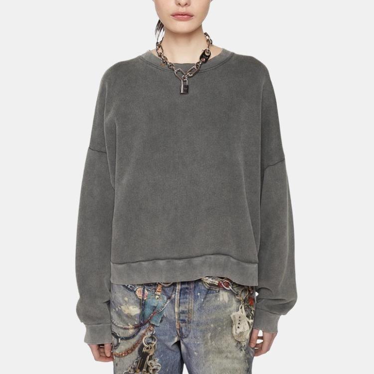 Acne Studios Logo Patch Crewneck Sweatshirt Men's CI0137-BM0