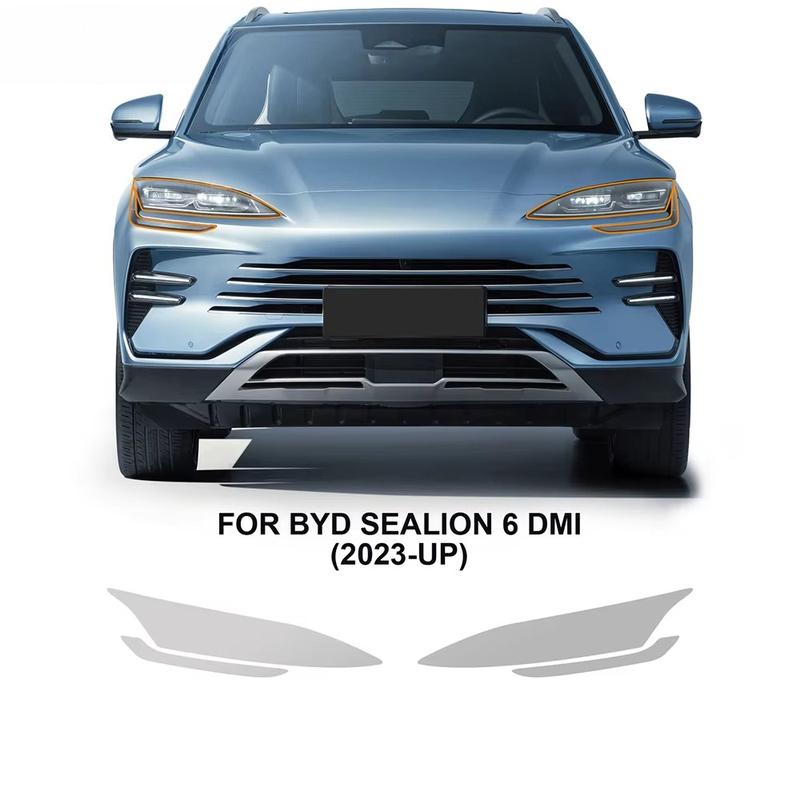 For BYD SEALION 6 DMI -2025 Headlight Rearview B C Pillar Protection Film Pre-cut Clear TPU Anti-scratch Resistant Invisible