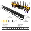 Wall-Mounted Heavy-Duty Metal Tool Holder & Storage Rack Space-Saving Storage for Pliers & Screwdrivers Perfect Gift for Men/Fathers