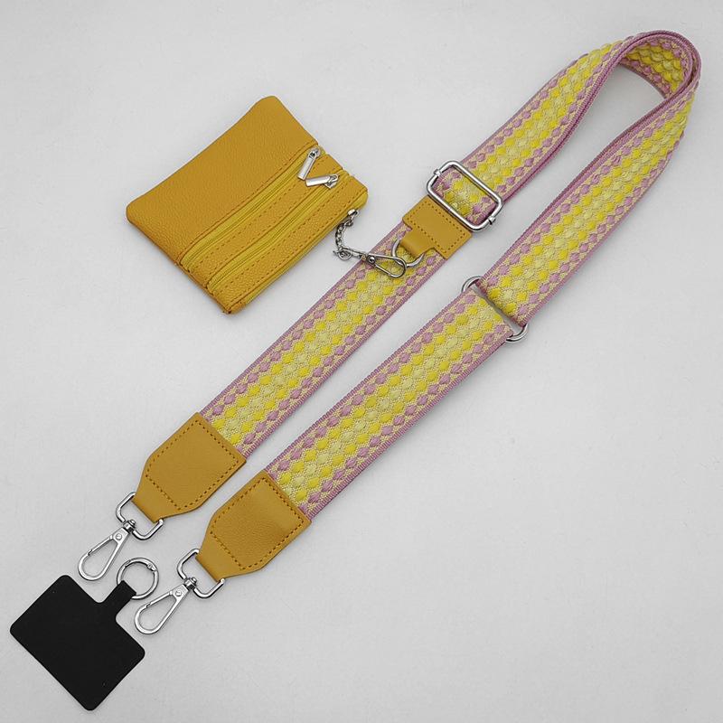 Fashion Polka Dot Mobile Phone Bag Strap Long Shoulder Strap Crossbody Adjustable Neck Bag Women's Bag Replacement Strap