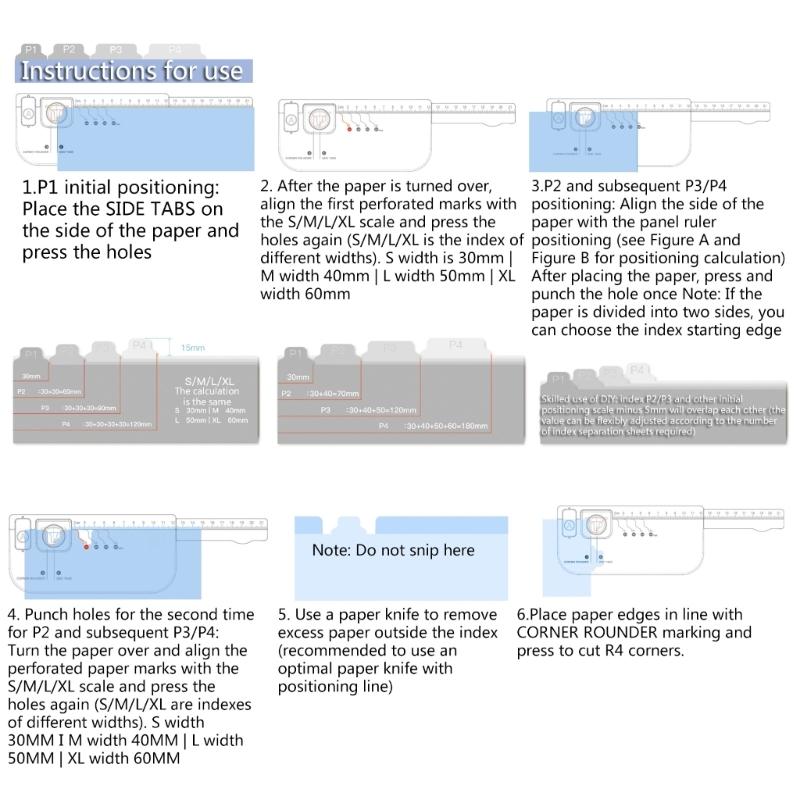 Paper Puncher Board Paper Hole Punches Paper Craft Tool Punching Paper Device for Card Making Paper Craft Scrapbooking