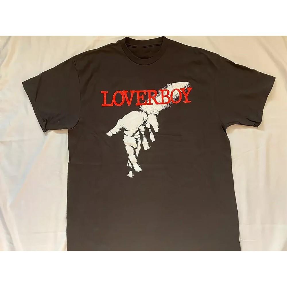 New Loverboy Band Black Short Sleeve Size S To 4XL Shirt Adults Unisex T-Shirt XXL
