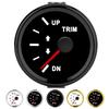 Balance Gauge Meter Boat Trim Balance Gauge Meter IP67 Waterproof with Red Backlight 52mm Ship Yacht Marine Yacht Trim Gauge
