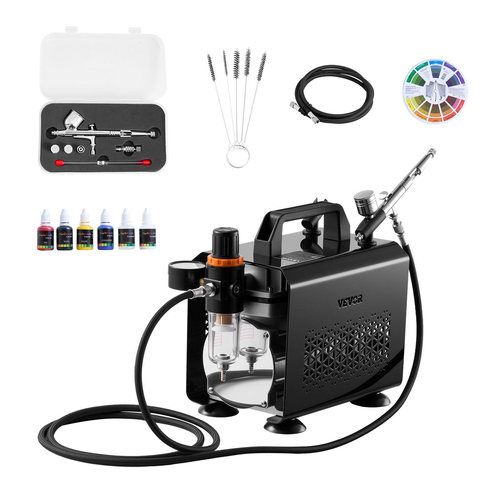 VEVOR Airbrush Kit, 1/6 HP, Air