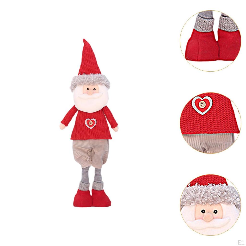 Christmas Doll Decoration Figure Ornament Table Top Decor for Party