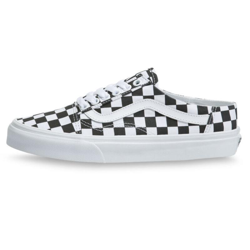 

Vans Checkerboard Old Skool Mule Chessboard White/Black Vans VN0A4P3Y5GU 35