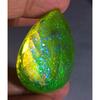 Stunning Natural Monarch Fire Opal Doublet 88.55 Ct Pear Certified Gemstone