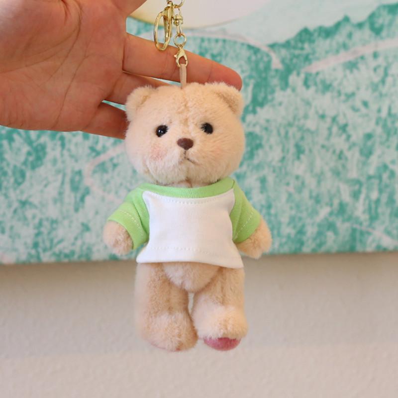 Classic Teddy Bear Plush Toy With Keychain And Soft Pp Cotton Filling For Collectors And Kids