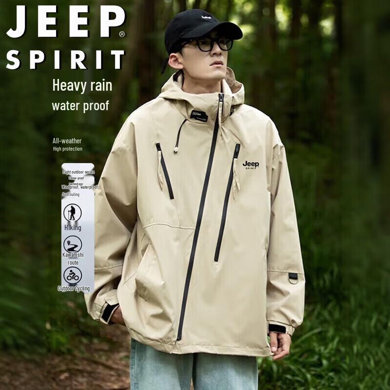 

JEEP SPIRIT Men s Spring Autumn Outdoor Jacket L