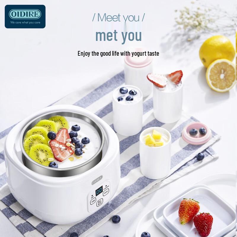 OIDIRE Automatische Yoghurtmaker CN-stekker (adapter meegeleverd)
